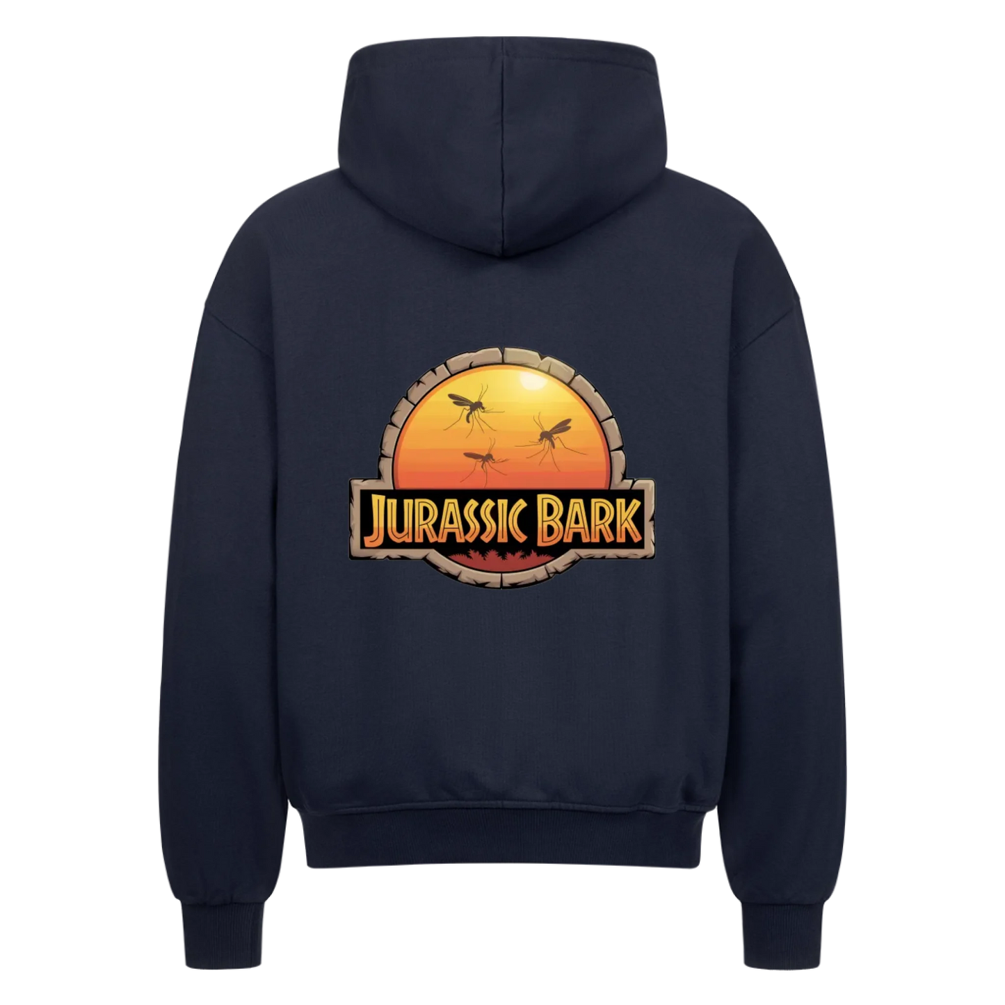 Personalisierbar - Jurassic Bark - Zipper Hoodie