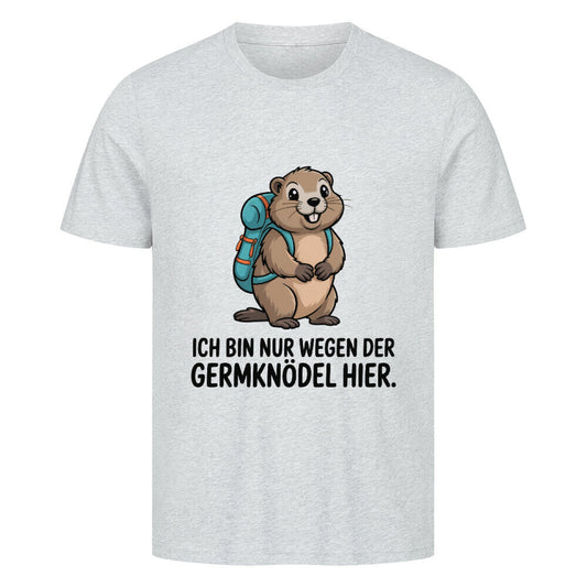 Ich bin nur wegen der Germknödel hier. t-shirt