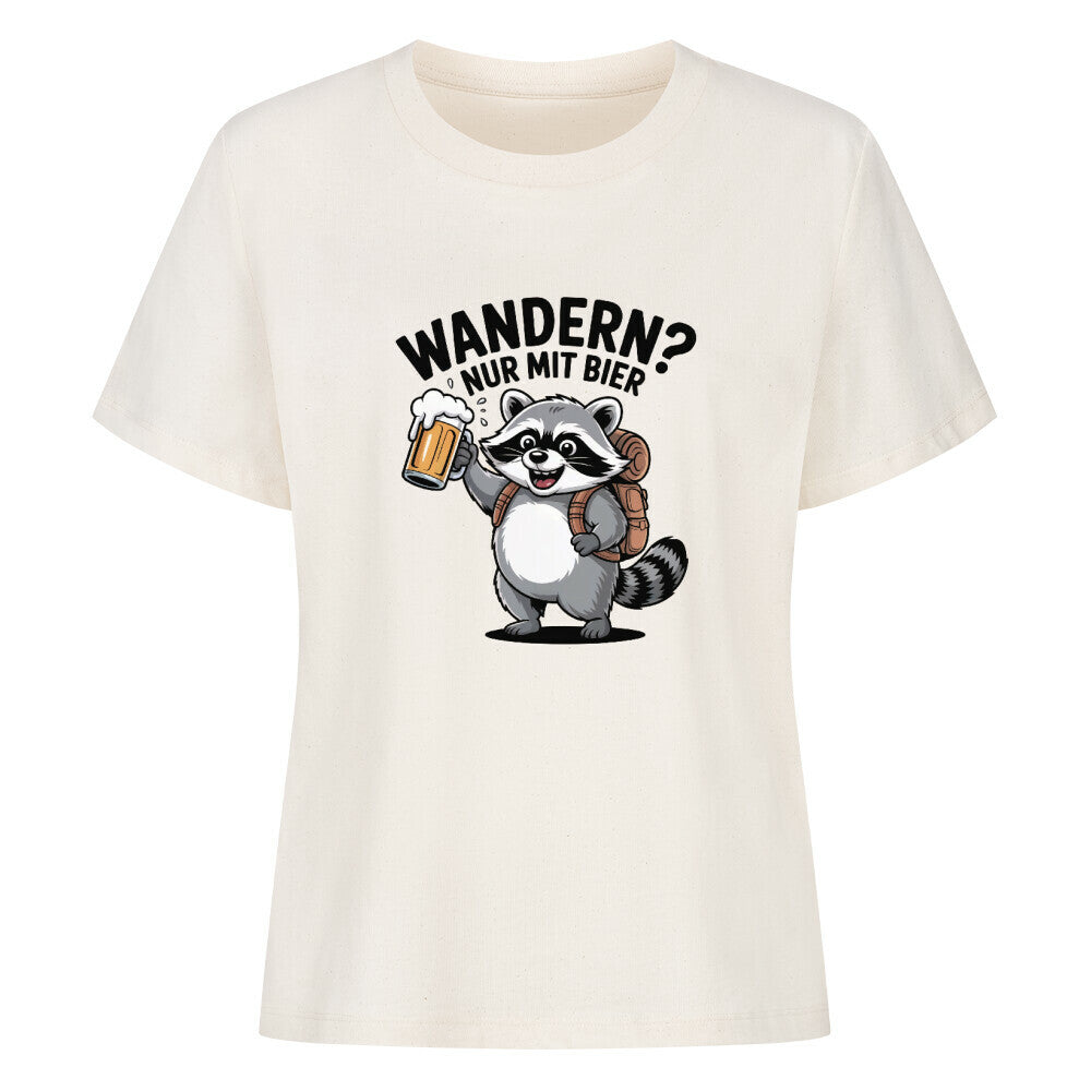 Wandern? Nur mit Bier t-shirt