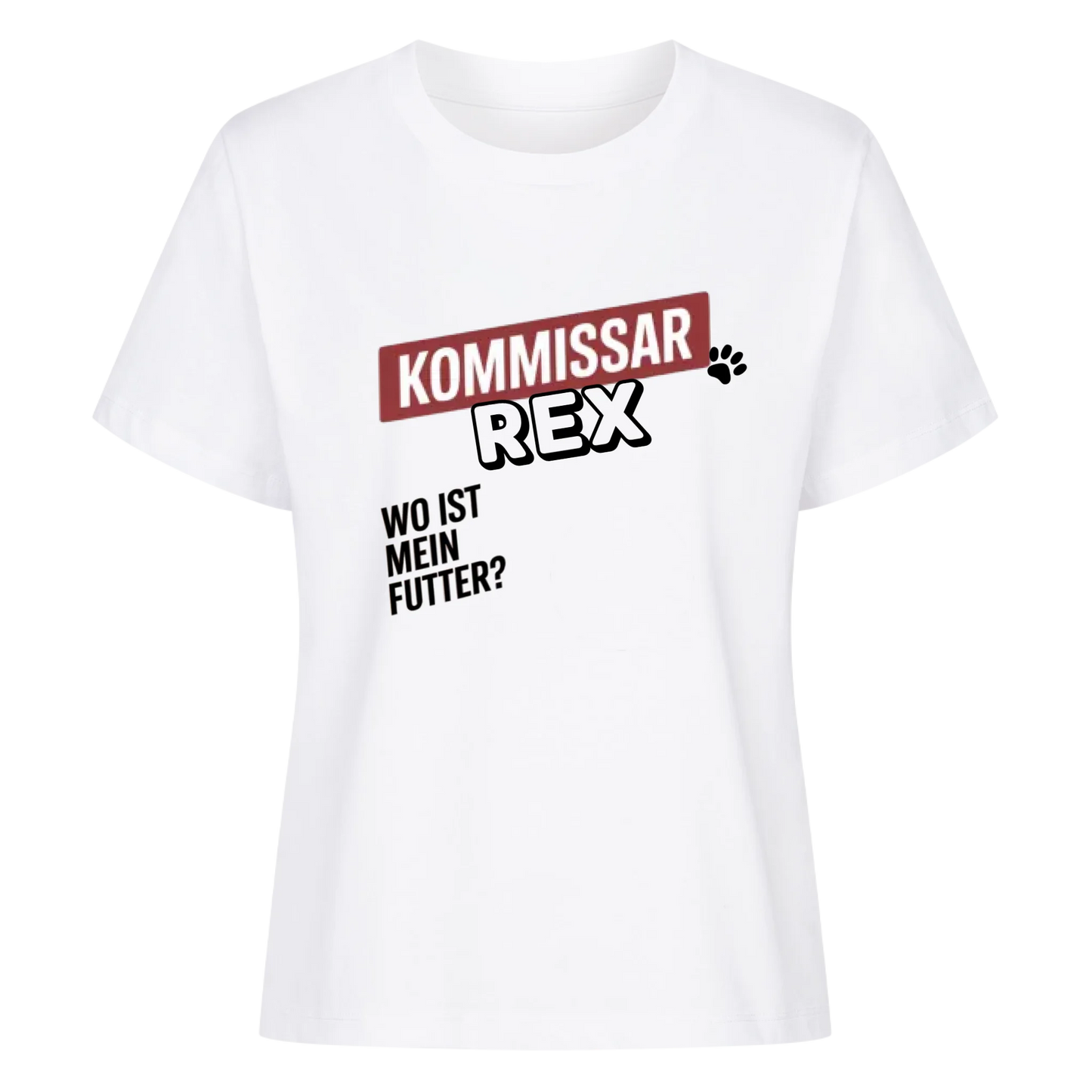 Personalisierbar >Kommissar Haustier< Damen