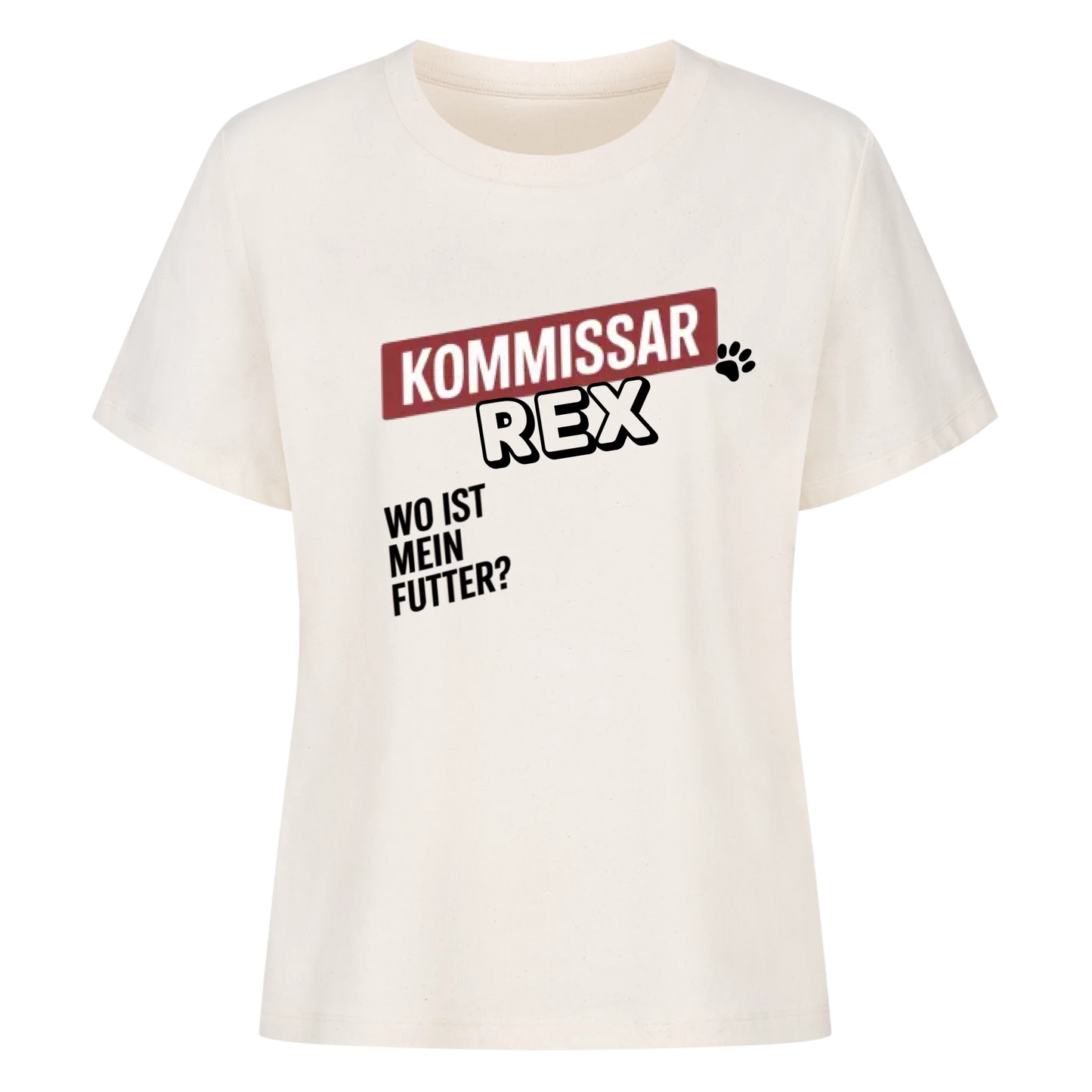 Personalisierbar >Kommissar Haustier< Damen