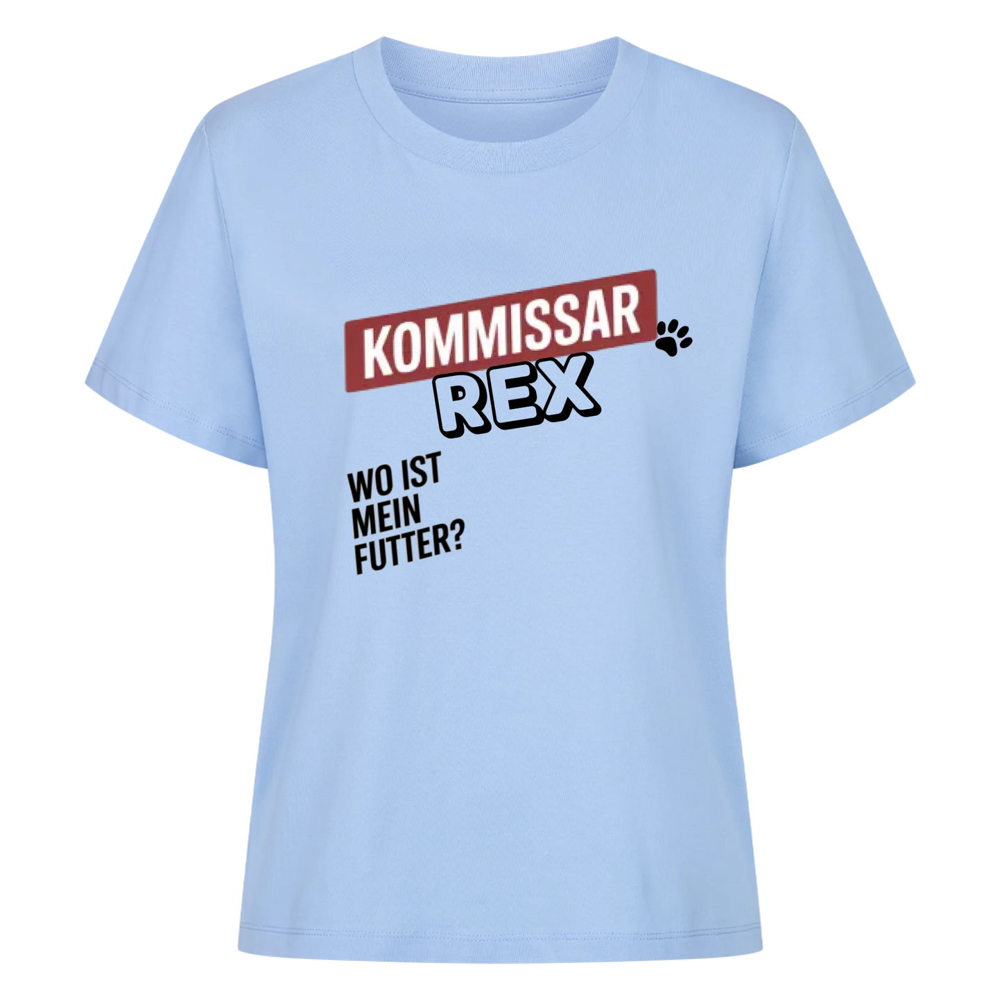 Personalisierbar >Kommissar Haustier< Damen
