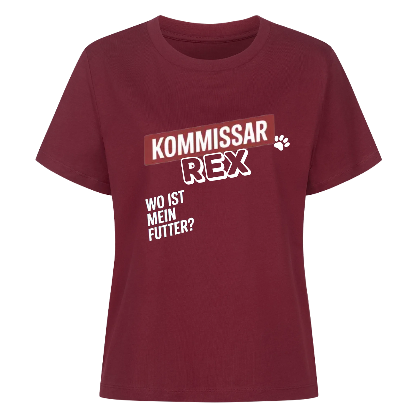 Personalisierbar >Kommissar Haustier< Damen