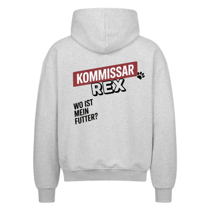 Personalisierbar >Kommissar Haustier< Zipper Hoodie