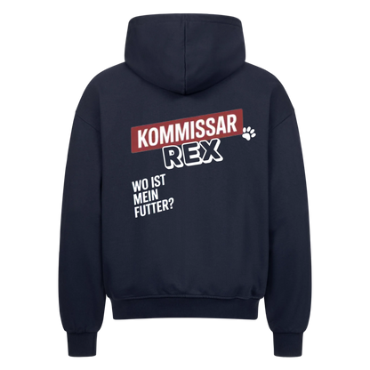 Personalisierbar >Kommissar Haustier< Zipper Hoodie