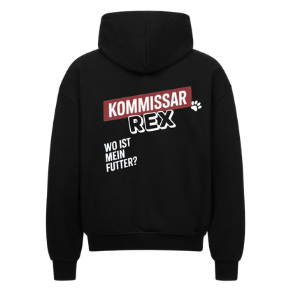Personalisierbar >Kommissar Haustier< Zipper Hoodie