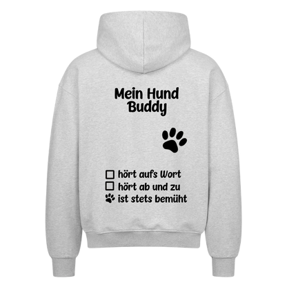 Personalisierbar - Mein Hund hört... - Zipper Hoodie
