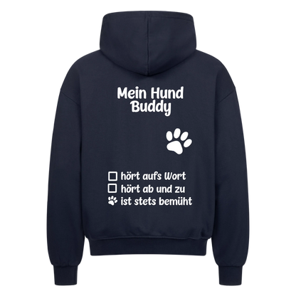 Personalisierbar - Mein Hund hört... - Zipper Hoodie