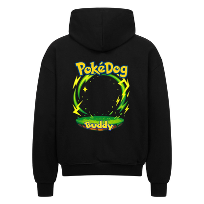 Personalisierbar "PokeDog" - Zipper Hoodie