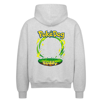 Personalisierbar "PokeDog" - Zipper Hoodie