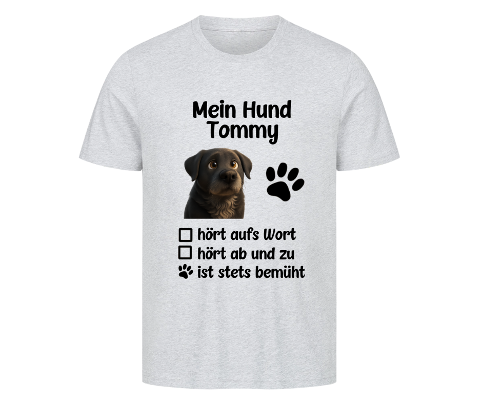 Personalisierbar - Mein Hund hört... Herren