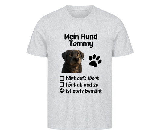 Personalisierbar - Mein Hund hört... Herren