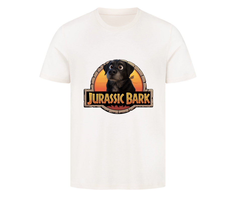 Personalisierbar - Jurassic Bark - T-Shirt