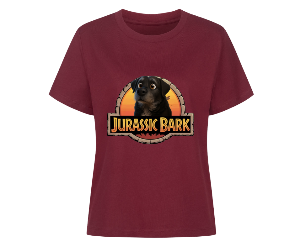 Personalisierbar - Jurassic Bark - T-Shirt