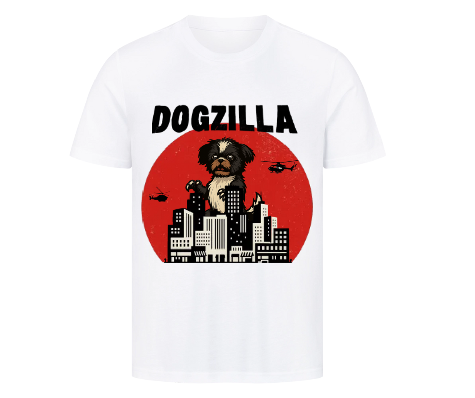 Personalisierbar - Dogzilla - T-Shirt