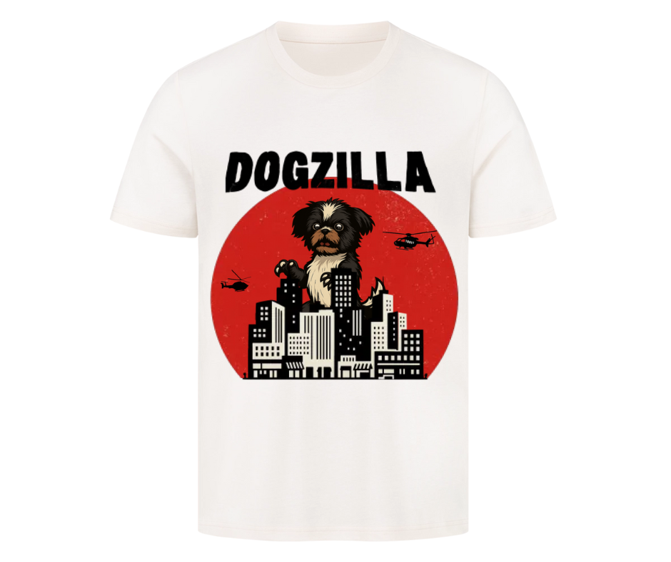Personalisierbar - Dogzilla - T-Shirt