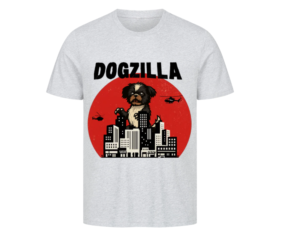 Personalisierbar - Dogzilla - T-Shirt