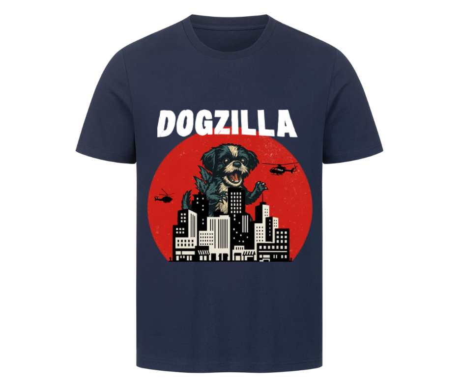Personalisierbar - Dogzilla - T-Shirt